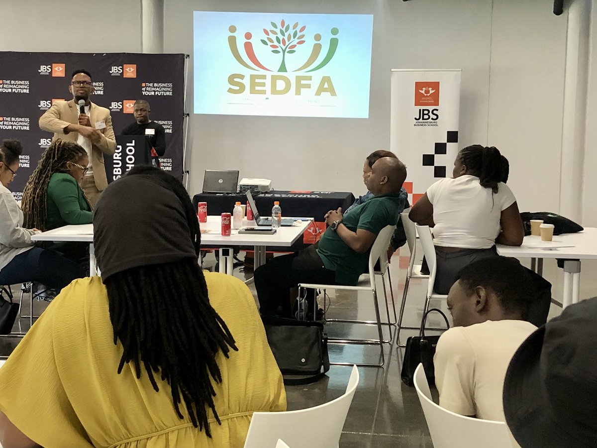 Breakfast Business Networking Session underway at @ <a href="/JBS_UJ/">Johannesburg Business School (JBS)</a> Park  in Auckland Park.

#JBSCE #SEDFASupports