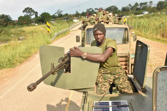 Gen_Rwashande_'s tweet photo. Uganda has requested the DRC government's permission for the UPDF to deploy beyond its current positions to pursue ADF terrorists further afield. https://t.co/HgefNqaHVr