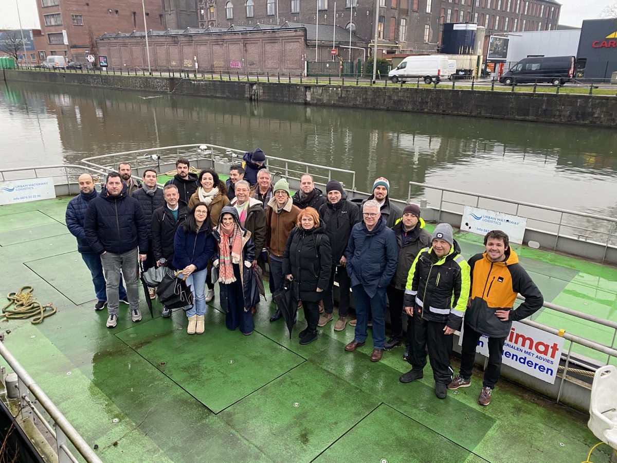 On Jan 29-30, the FOREMAST project gathered in Ghent, Belgium, to advance Small Flexible Automated Zero-emissions (SFAZ) vessels. Highlights included workshops on automation &amp; logistics and a live AVATAR vessel test sail.

🔗 More info: lnkd.in/duSRTqZP

#inlandwaterways