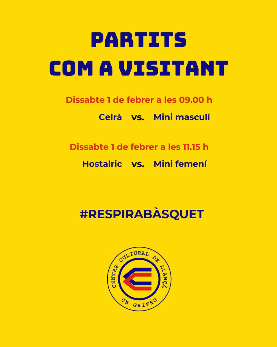 Club Bàsquet Grifeu-Llançà tweet media