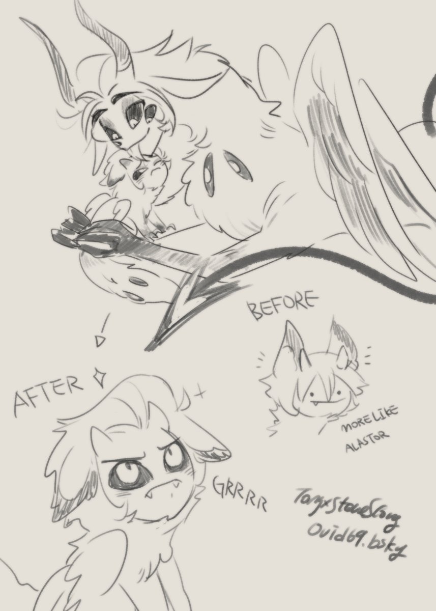 TonyxsteveStony's tweet photo. some doodles of the #CryptidAU #RadioApple by @Jetsamjunk
the baby's storyline from @KowaiSnail
I love this cryptid family so mcuh๐ฅนโฅ๏ธ https://t.co/V9oMDfaYtw