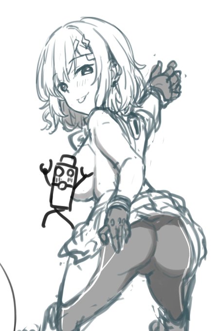 今朝ファンティアに上げたラクガキの一部をぺたり 