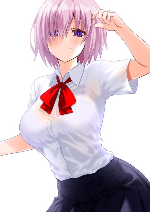 たわわに育ったJKマシュ☆朝起こしに来てくれる後輩…最高#FGO 