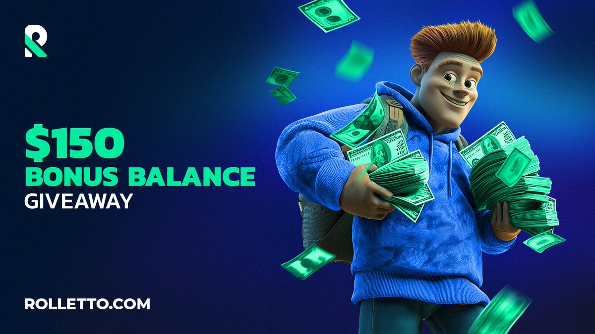 🎉 $150 BONUS BALANCE GIVEAWAY 🎉

💰 Kickstart your luck and enjoy extra playtime on Rolletto!

Follow <a href="/RollettoWorld/">Rolletto</a>, reshare, and drop a ❤️ on this post to enter!