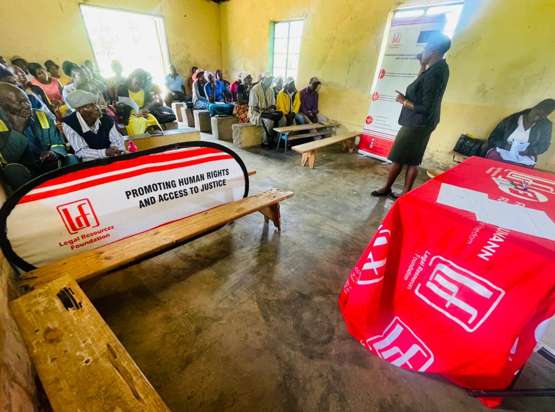 "<a href="/LRFZimbabwe/">Legal Resources Foundation</a> held a community dialogue in Ramofu village, Zvishavane, where residents highlighted lack of local shopping center and insufficient boreholes. LRF emphasized community participation &amp; duty bearer engagement for sustainable development #LRFZimbabwe"