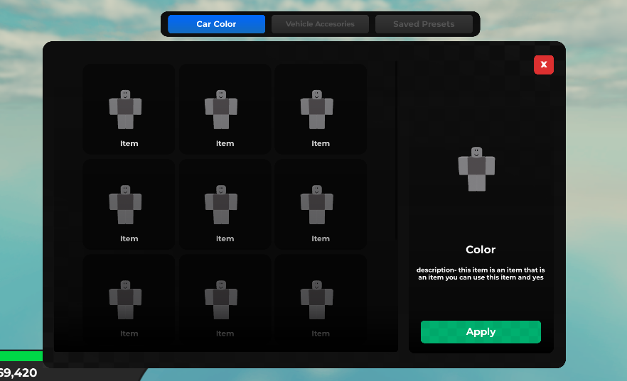 MrCandyDev's tweet photo. Shop UI and other UI I worked on this week! Do Check it out.

#UIUXDesign #interface #robloxart #RobloxUI #gamedev #ROBLOX #RobloxDev https://t.co/G4FlxwuTar