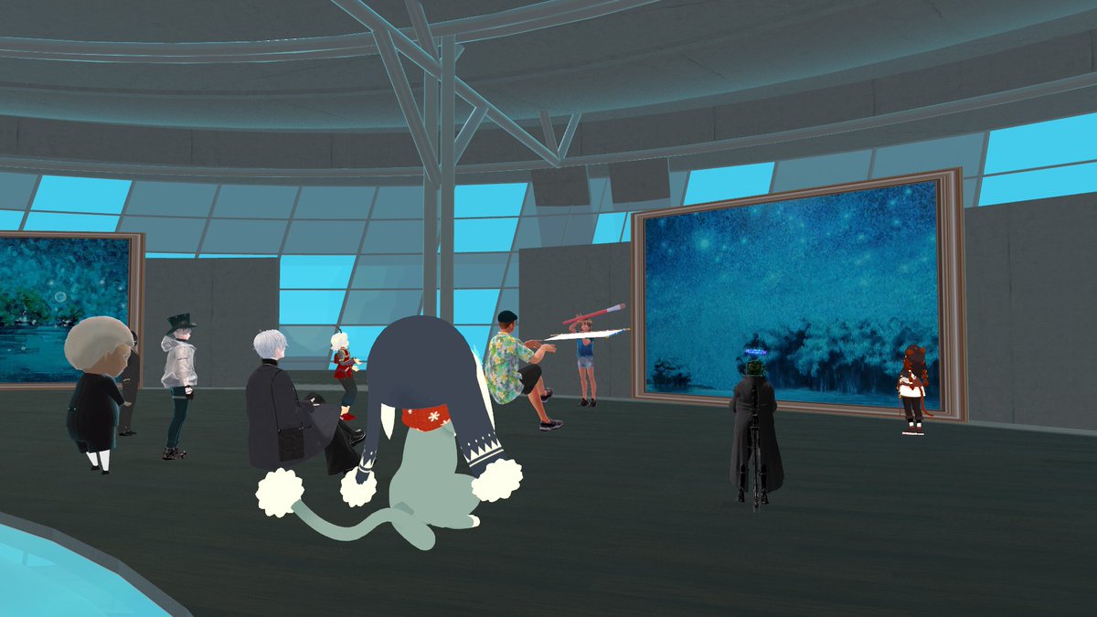 T_I_SHOW's tweet photo. 🔔本日 21:30〜22:00 VRChatで美術個展
🎨プロの画家の美術解説が聞けるイベントです!
✅ 美術初心者歓迎
✅ Quest対応
✅ 途中入退場自由
🚩TOMOYAweson(@Tomoya01U )にJoin!
🔽 VR美術コミュニティ🔽
https://t.co/DtysFWWCYS
#VRChat #VRChat始めました #WESON https://t.co/sxXSW3RQy0