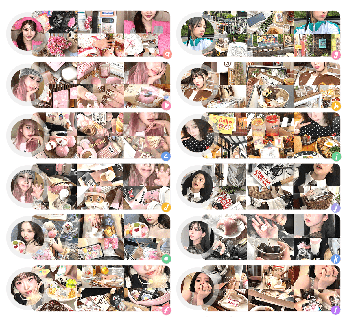 alo, help repost ini ia! maaci. 💭

aku ada 12 layout moodie basic ready stock foto foto terbaru 6k/each aja nih bisa qris ya. chara ada di alt. <3 #zonauang