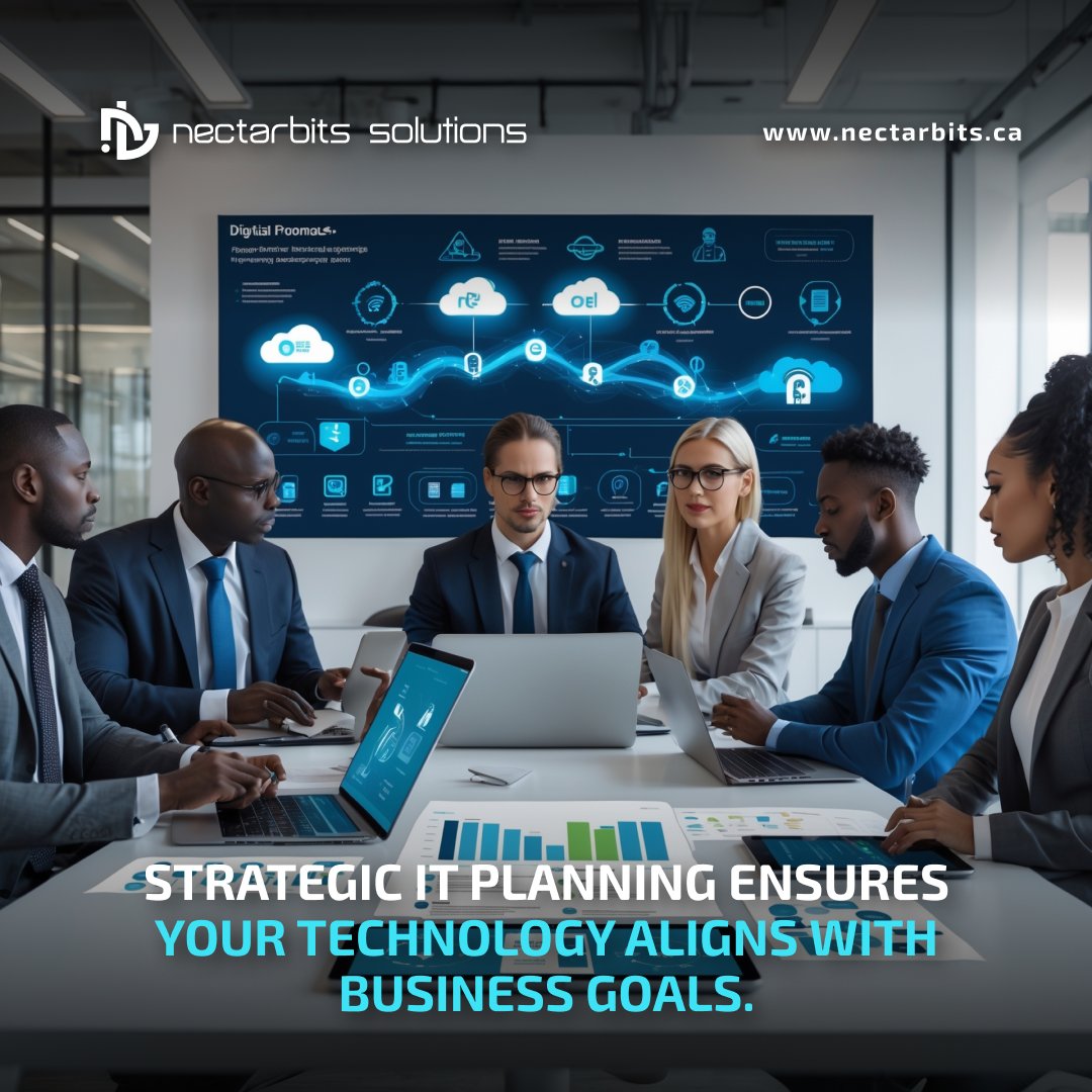 Nectarbits_CA's tweet image. Align tech with business goals! Discover steps to create a strategic IT plan that drives success and boosts efficiency.
#ITStrategy #TechPlanning