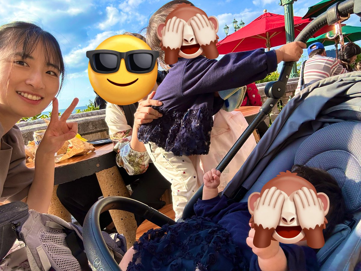 沖縄のアメリカンビレッジ 1枚目の写真が我が家の状況そのものな感じ笑