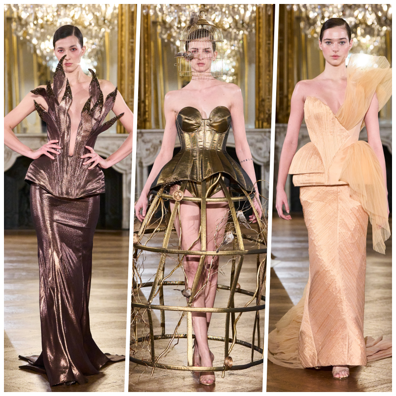 ExclusiveKat's tweet photo. New Modern Muses collection by #LenaErziak depicting women with strength, boldness, fun and flair! #SS25 #ParisCoutureFashionWeek https://t.co/TMX4QKM4Ar https://t.co/xT4DVaGGYd