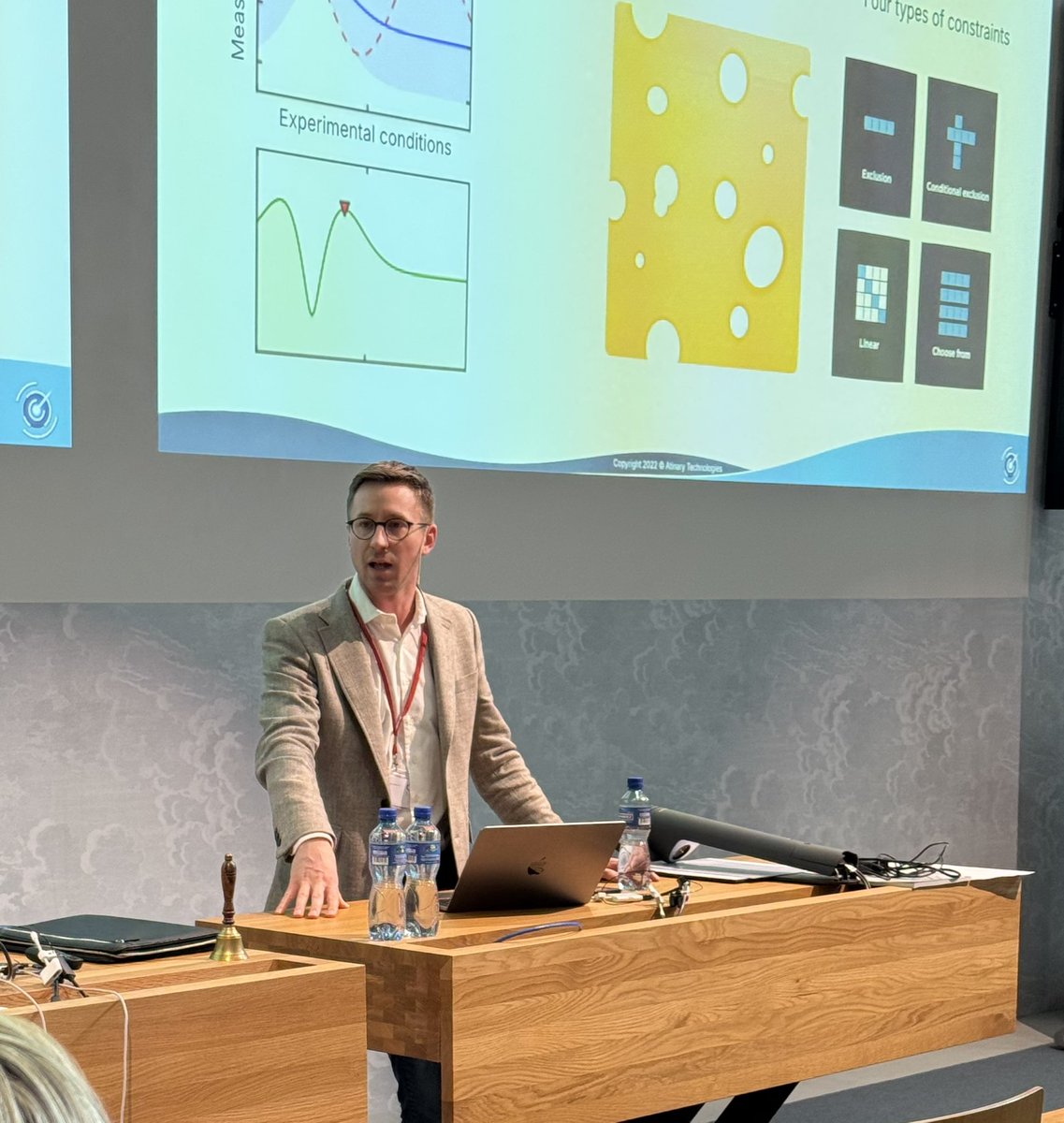 HelvChimActa (@helvchimacta) on Twitter photo Loïc Roch <a href="/AtinaryTech/">Atinary Technologies Inc.</a> explains ‘Turbocharge R&D with SDLabs and Bayesian Optimization’ #sics25 <a href="/SwissChemistry/">Swiss Chemical Society</a> <a href="/biozentrum/">Biozentrum, University of Basel</a> #AI #optimization #industry #synthesis Loïc Roch <a href="/AtinaryTech/">Atinary Technologies Inc.</a> explains ‘Turbocharge R&D with SDLabs and Bayesian Optimization’ #sics25 <a href="/SwissChemistry/">Swiss Chemical Society</a> <a href="/biozentrum/">Biozentrum, University of Basel</a> #AI #optimization #industry #synthesis