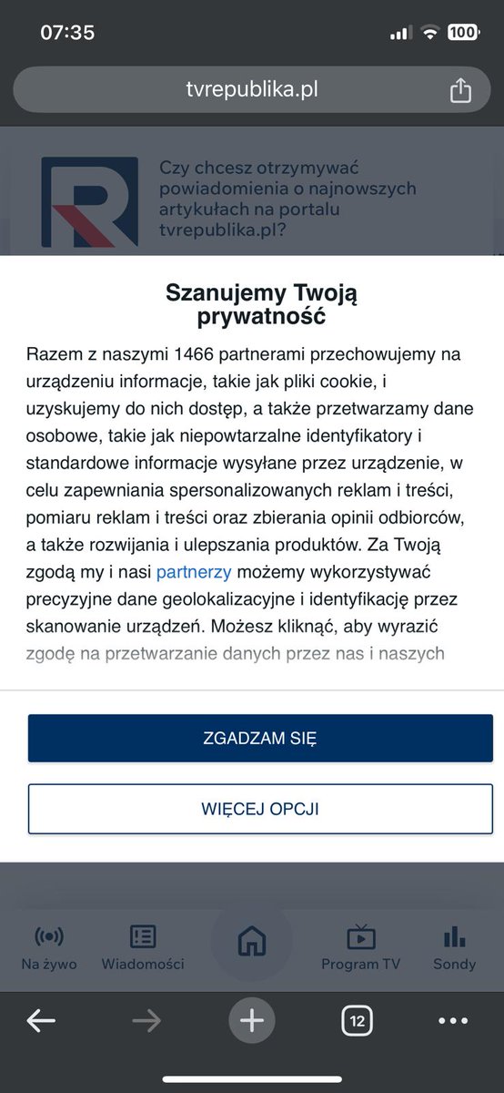 A takie blokady serwisów zastał jeden z moich współpracowników w <a href="/bestwestern/">Best Western Hotels & Resorts</a> Hotel Portos w Warszawie. Niezła propaganda.
<a href="/MarcinTorz/">Marcin Torz</a> <a href="/Wiktoria_Szydlo/">Wiktoria Szydło</a> <a href="/tvnwarszawa/">TVN Warszawa</a> <a href="/tvn24/">tvn24</a> <a href="/onetpl/">Onet</a>