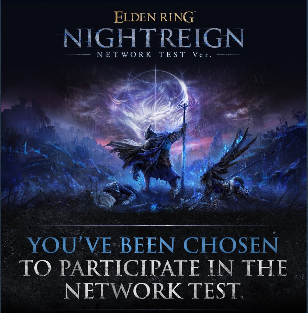 NightreignNews's tweet photo. Elden Ring Nightreign Network Test invitations are starting to be sent out. was you one of the lucky ones?! #NIGHTREIGN https://t.co/ZsIdXf2m89