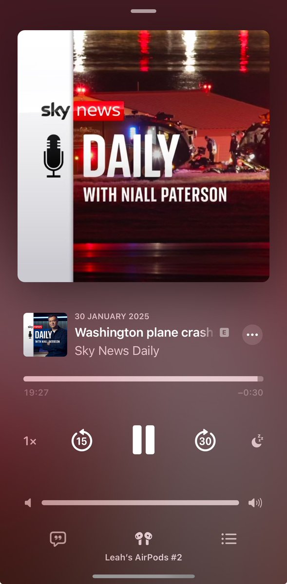 Leah Boleto (@leahboleto) on Twitter photo š§ Everything you need to know about the American Airlines flight 5342 collision with a military helicopter. There were no survivors - how could such a tragedy happen? <a href="/skynewsniall/">Niall Paterson</a> | <a href="/SoilaSays/">Soila Apparicio</a> listen, download, share ā¬ļø
podcasts.apple.com/gb/podcast/sky⦠š§ Everything you need to know about the American Airlines flight 5342 collision with a military helicopter. There were no survivors - how could such a tragedy happen? <a href="/skynewsniall/">Niall Paterson</a> | <a href="/SoilaSays/">Soila Apparicio</a> listen, download, share ā¬ļø
podcasts.apple.com/gb/podcast/skyā¦