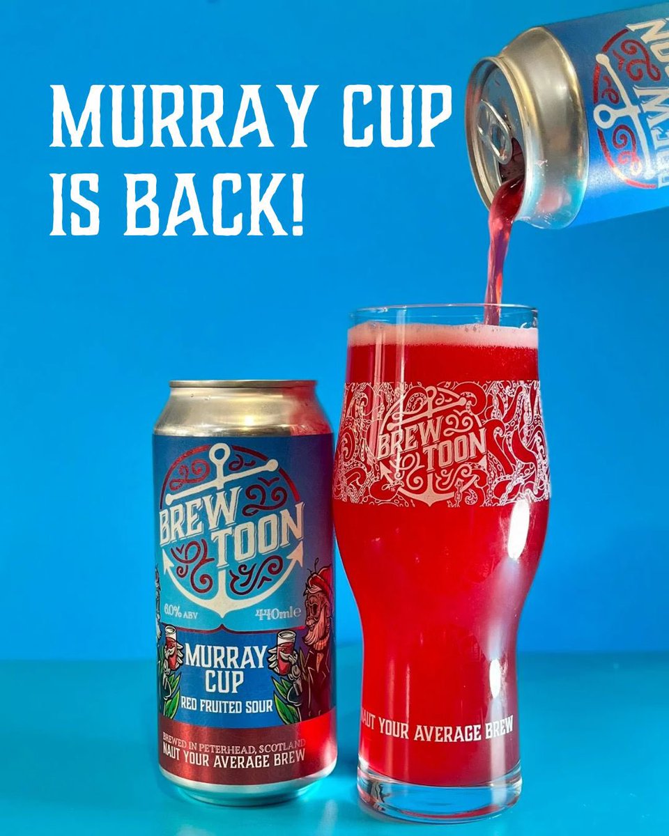 It’s baaaaaack! 🤩 

The time you’ve all been dreaming of is finally here, Murray Cup is back!

Better be quick, it won’t be in stock for long 💨 

brewtoon.com/browse/q-Murra…