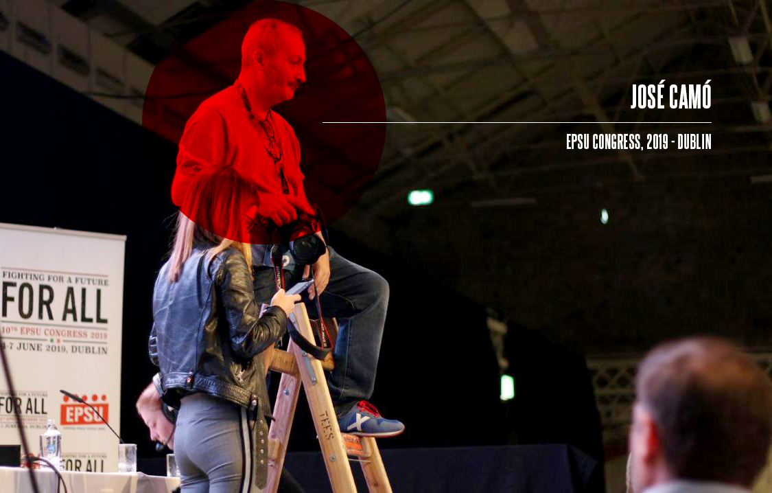 The union struggle is full of nameless heroes — José was one of them.

From designing publications to capturing our moments in photos and videos, his work kept an important place in shaping EPSU's identity.

We are grateful for his contributions and will always remember him.