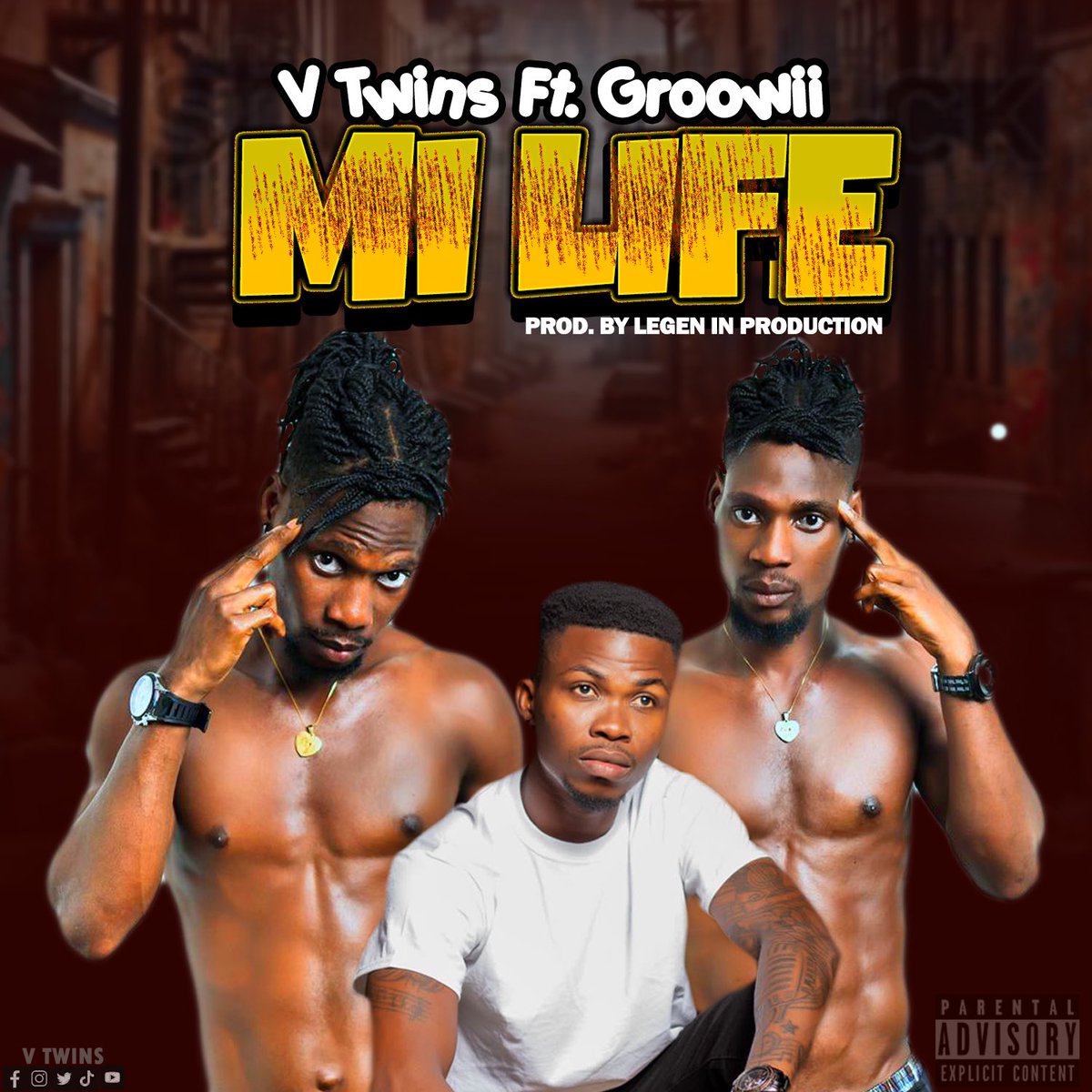 Out now 
Sensational Ghanian music duo VTwins Nation teams up with Groowiiofficiel Wisdom Attaley on a new joint tagged “Mi Life” 
Use the link below to stream or download this inspirational song 

agblorcourage.com/v-twins-ft-gro…

AUDIOMACK
audiomack.com/vtwinsofficial…

🔔 DOWNLOAD AND ENJOY