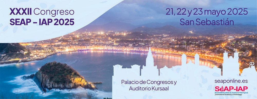 SEAP_IAP's tweet image. ¿Vienes al congreso #SEAP2025SS? Del 21-23 mayo en la hermosa Donostia, conoce los avances en el área de la mano de profesionales de renombre mundial. Un evento pensado para todos: #patólogos, #biólogos y #técnicos, además de clínicos y pacientes.
ℹ️seaponline.es