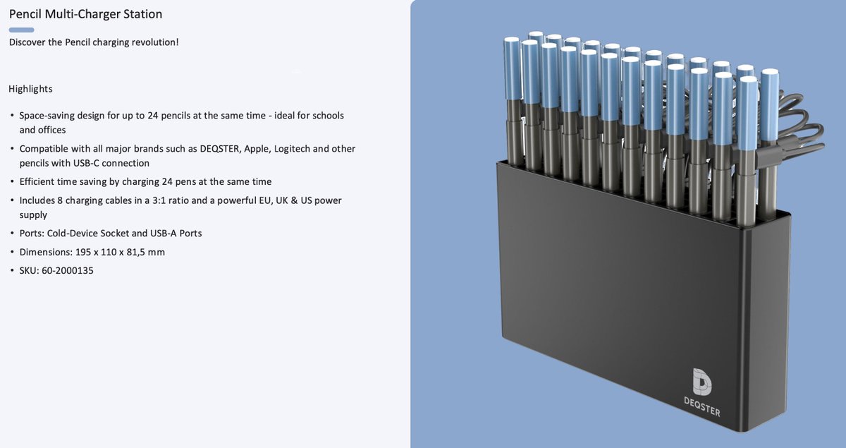 iTeach_Wales's tweet image. Pencil Multi-Charger Stations now available from iTeach. Great value and perfect for classrooms! 
#SupportMadeSimple