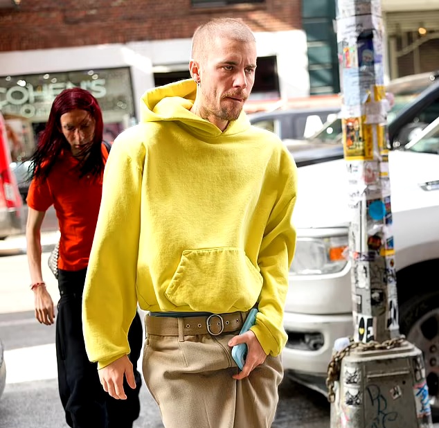 Naija_PR's tweet image. Justin Bieber was spotted looking gaunt amid speculation of a marital crisis