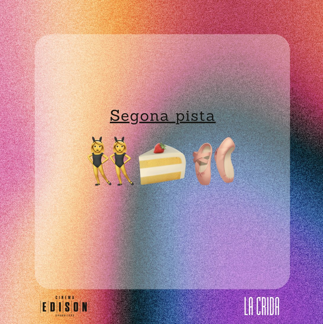 edisoncinema's tweet photo. Tercera sessió del CineClub Jove de la #CridaEdison! 😍🎬
🗓 Dijous 6 de febrer
⏰ 18:30h
🎬 Pel·lícula sorpresa! Et deixem tres pistes a veure si pots endevinar-la! https://t.co/KMRREbpgA6