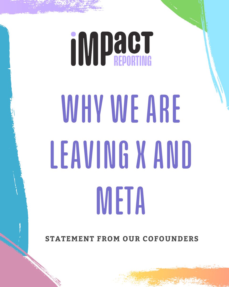 CaptureImpact's tweet image. Hello - we've been quiet on here, and plan to stay so. Read our statement and we hope you'll connect with us on our newsletter, blog and other platforms: impactreporting.co.uk/why-we-are-lea…
