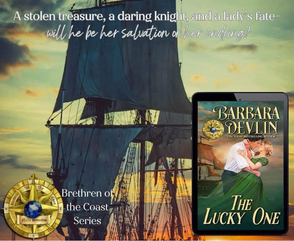 barbara_devlin's tweet image. ★★Caught Between Duty and Desire: A Tale of Adventure, Intrigue, and Unexpected Romance on the High Seas.

Amazon: amzn.to/35TNaug
Books2read: books2read.com/b/mqzEl1.

#BARBARADEVLIN #Theluckyone #BRETHRENOFTHECOAST #BRITISH #REGENCY #MILITARY #HISTORICAL #ROMANCE