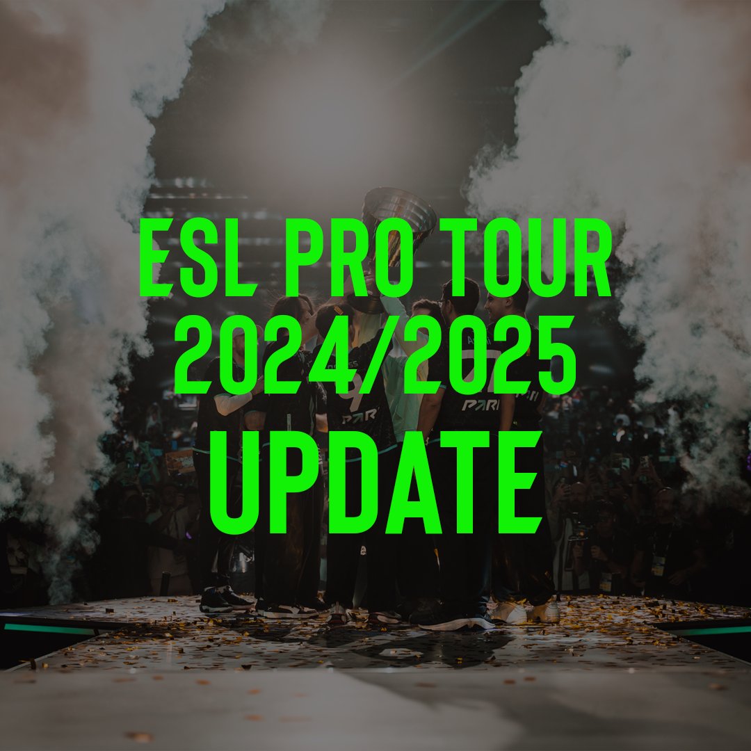 We're making changes to the ESL Pro Tour ecosystem for 2024 and 2025.

Read more here: pro.eslgaming.com/tour/2025/01/d…