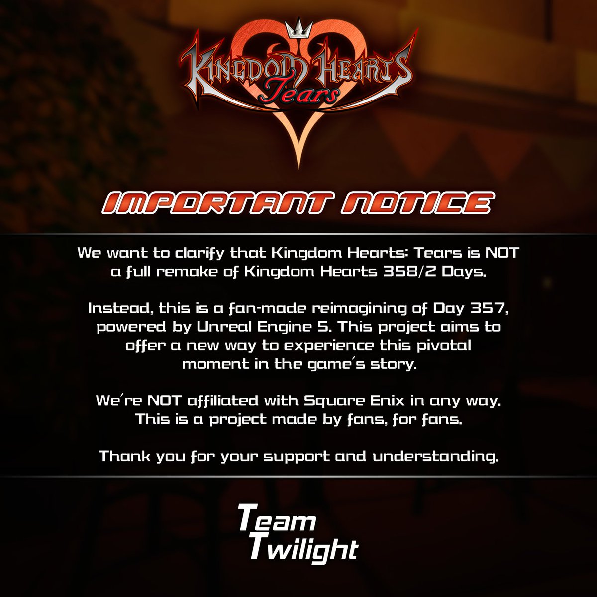 Kingdom Hearts Tears tweet media