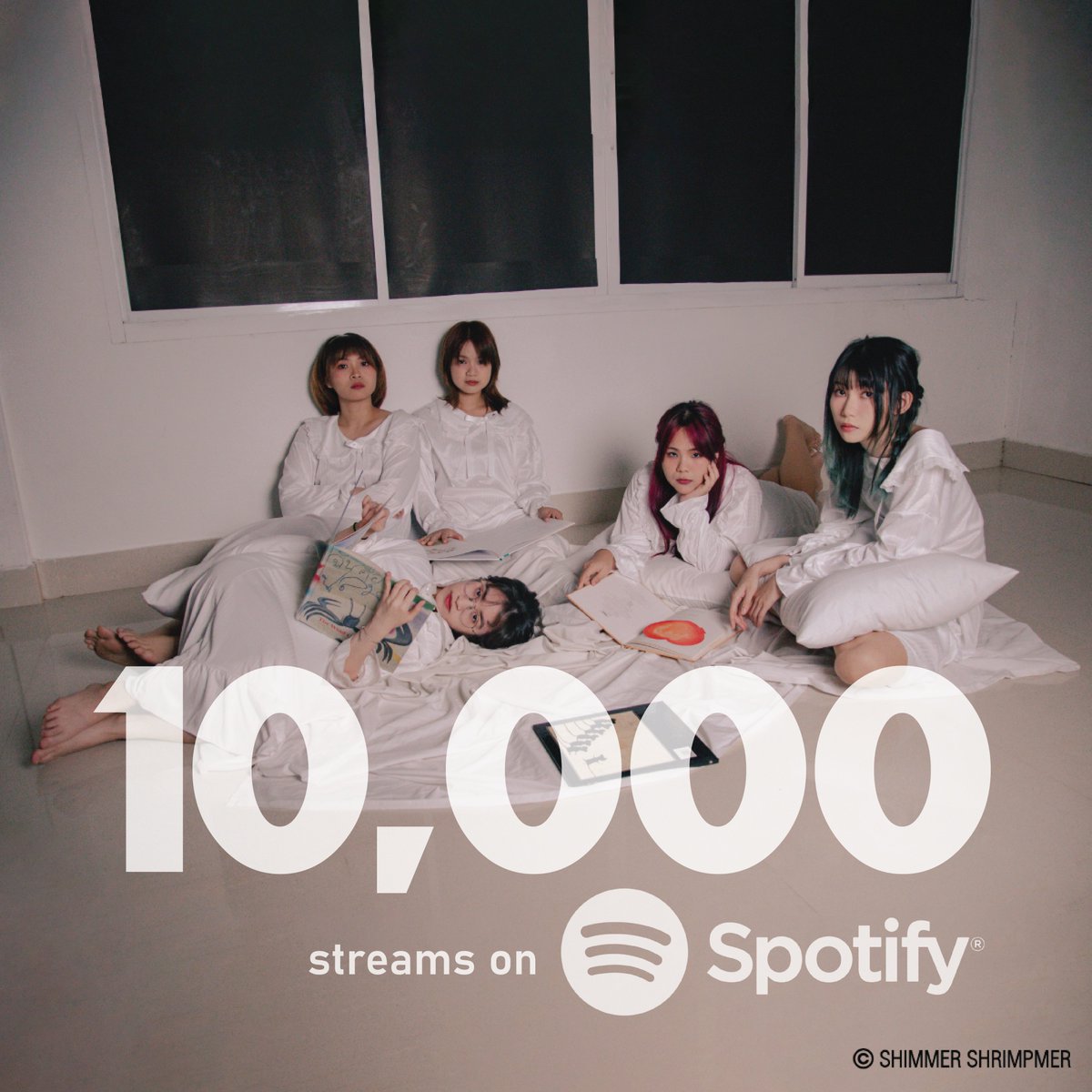 ShrimpmerTwit's tweet photo. Thank you for 10,000 streams on Spotify https://t.co/PpDlwUWV5F