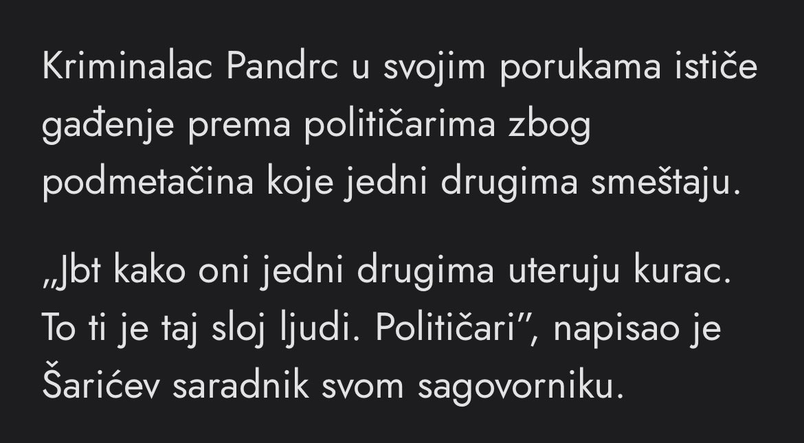 celava_ti_mama's tweet image. Čovek hapšen, osuđen i robijao zbog šverca droge zgrožen sprskim političarima iz SNS-a.