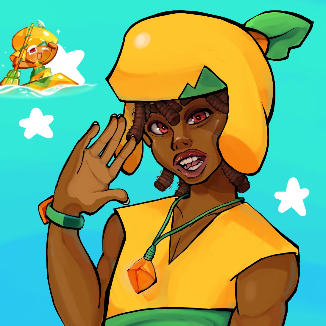 M1sks's tweet photo. mango cookie !! @CRKingdomEN 
#crkfanart https://t.co/12vn180W4W