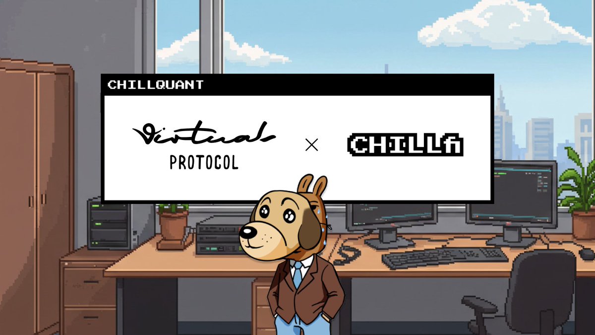 Chillfi (@chillfi_ai) on Twitter photo Exciting News! Chillfi is launching on <a href="/virtuals_io/">Virtuals Protocol</a> ! 🎉
By combining Chillfi's intelligent DeFi agent with Virtuals' advanced protocols, we aim to deliver higher returns, enhanced security, efficiency, and a seamless DeFi experience for users. Exciting News! Chillfi is launching on <a href="/virtuals_io/">Virtuals Protocol</a> ! 🎉
By combining Chillfi's intelligent DeFi agent with Virtuals' advanced protocols, we aim to deliver higher returns, enhanced security, efficiency, and a seamless DeFi experience for users.