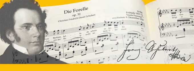 Franz Schubert was born 228 years ago today     

As well as being a great composer he was a genius, a rebel, an unrequited lover, a tragic figure in western music history    

He left us a truly wonderful legacy for which we should be very thankful