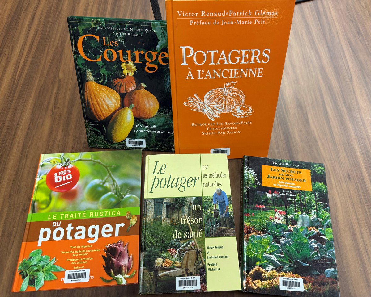 Hortalia_SNHF's tweet photo. CONSEIL #VendrediLecture
Victor Renaud était un passionné et défenseur du #potagerbio, il laisse derrière lui de nombreux ouvrages passionnants. Conseils de culture, vertus du potager, etc. En lisant ou relisant ses livres, vous saurez tout !
👉 https://t.co/tlIGKLXqgc https://t.co/3NION6K53I