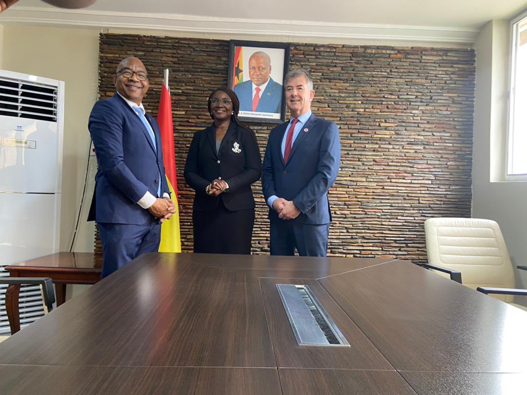 joyce_bawah's tweet photo. Good morning everyone!

Been a very busy week at the presidency and this morning started on a very good note, yours truly for and on behalf of His Excellency the President of the Republic of Ghana received very warmly, representatives of the International Institute for Justice and the Rule of Law based in Malta 🇲🇹 
We discussed various issues of mutual interest and specifically matters relating to justice delivery, human rights and criminal justice.
Thank you 
#MahamaThePresident
#ActaNonVerba
#Democracy
