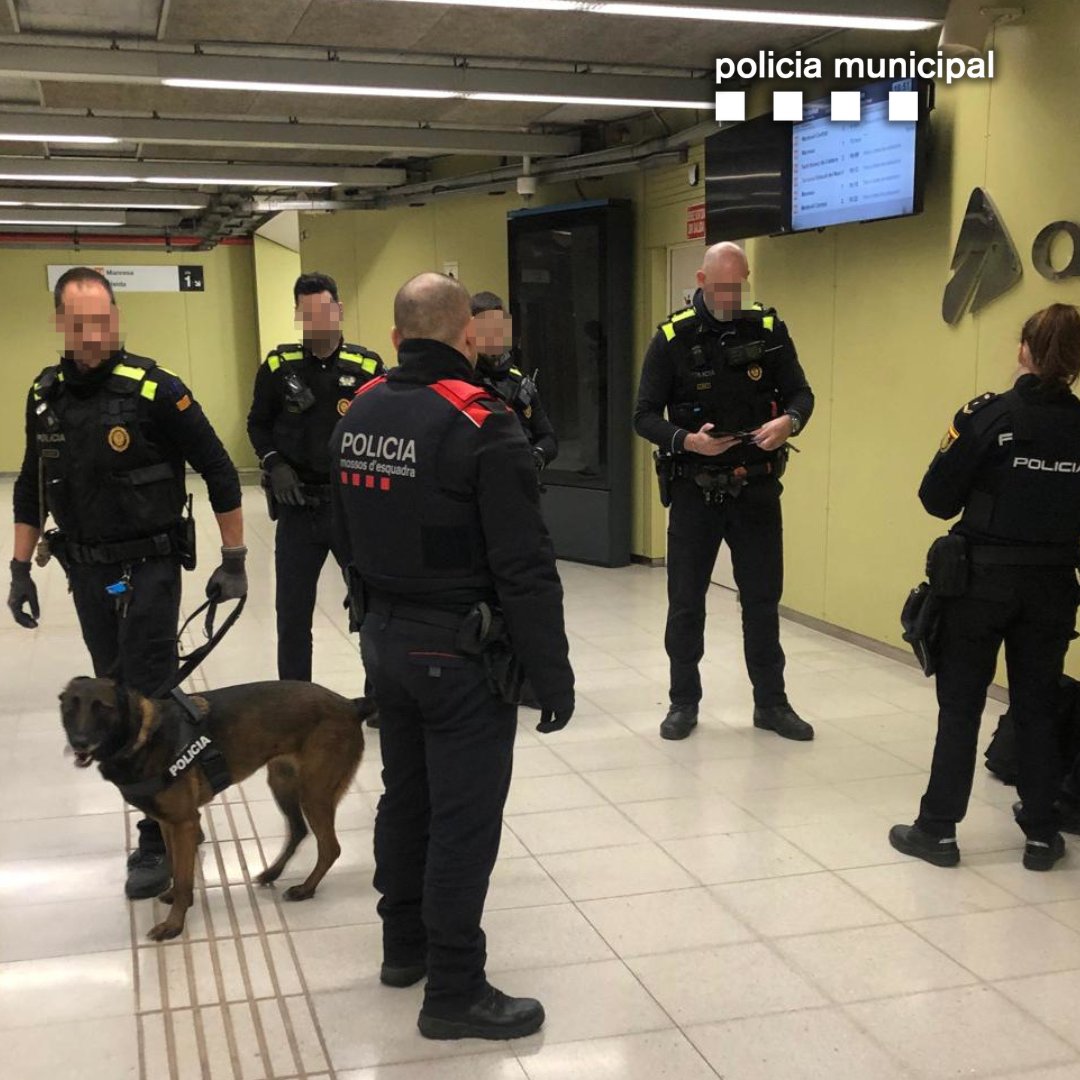 #ACTUACIOPMS 🚔 Operatiu conjunt de <a href="/policia/">Policía Nacional</a> , <a href="/mossos/">Mossos</a>  i Policia Municipal a l'estació de tren de #Sabadell Nord

35 persones identificades 
4 denúncies per substàncies estupefaents
1 denúncia per tenir arma blanca

#SabadellSegura