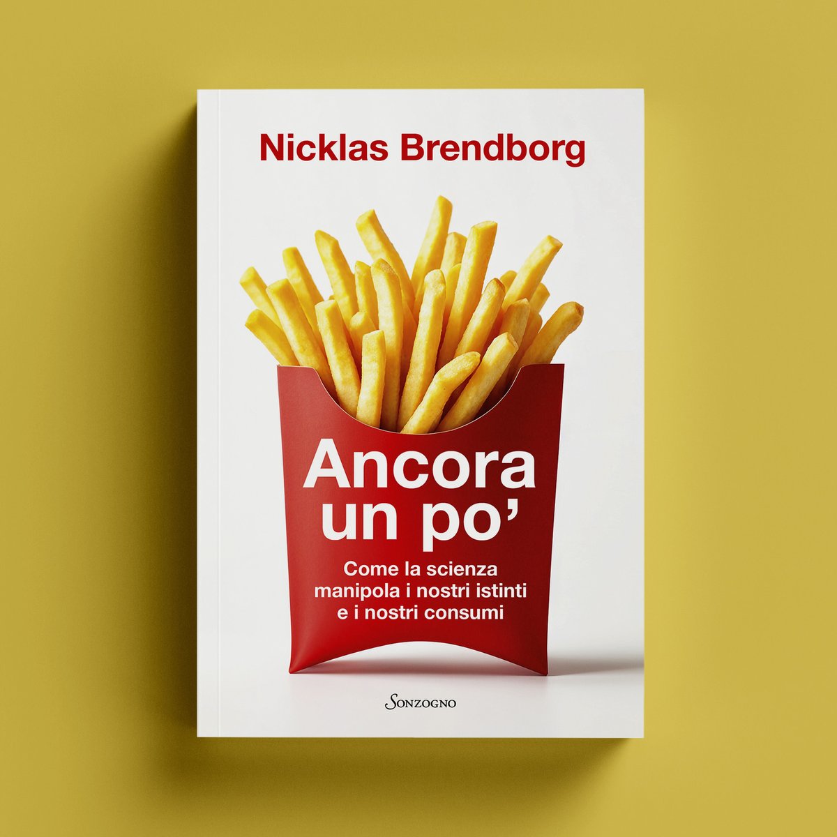 Disponibile da oggi “Ancora un po’. Come la scienza manipola i nostri istinti e i nostri consumi” di Nicklas Brendborg. 🍟

Scopri il libro a questo link: 
🔗bit.ly/ancora_un_po

#ancoraunpo #nicklasbrendborg #scienza #dipendenze #social #sonzogno