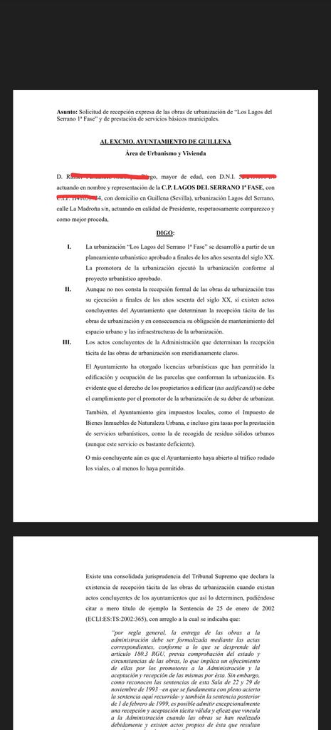 CAROCOL4's tweet photo. @AYTOGUILLENA Buenos días @AYTOGUILLENA ha respondido ya al escrito que se presentó esta semana para q se haga cargo d la urb. #LosLagosDelSerranoFase1?o piensa dejar pasar otros 50 años?
@AIONSur @ondacope @infoguillena @adirecto @abcdesevilla https://t.co/HKQ0U7G1Nm
