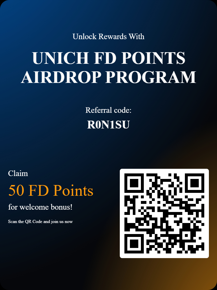 Touseef Ahmed ⚡ (@touseef08566616) on Twitter photo Join me <a href="/unich_com/">Unich.com 🆓</a> using my Access Code : R0N1SU
#Unich Pre-Market OTC is here!🔥 As soon as the #Mainnet goes live, you'll be able to jump straight into trading with us!📷 unich.com/en/otc/market
Scan QR code and Join fast. Join me <a href="/unich_com/">Unich.com 🆓</a> using my Access Code : R0N1SU
#Unich Pre-Market OTC is here!🔥 As soon as the #Mainnet goes live, you'll be able to jump straight into trading with us!📷 unich.com/en/otc/market
Scan QR code and Join fast.