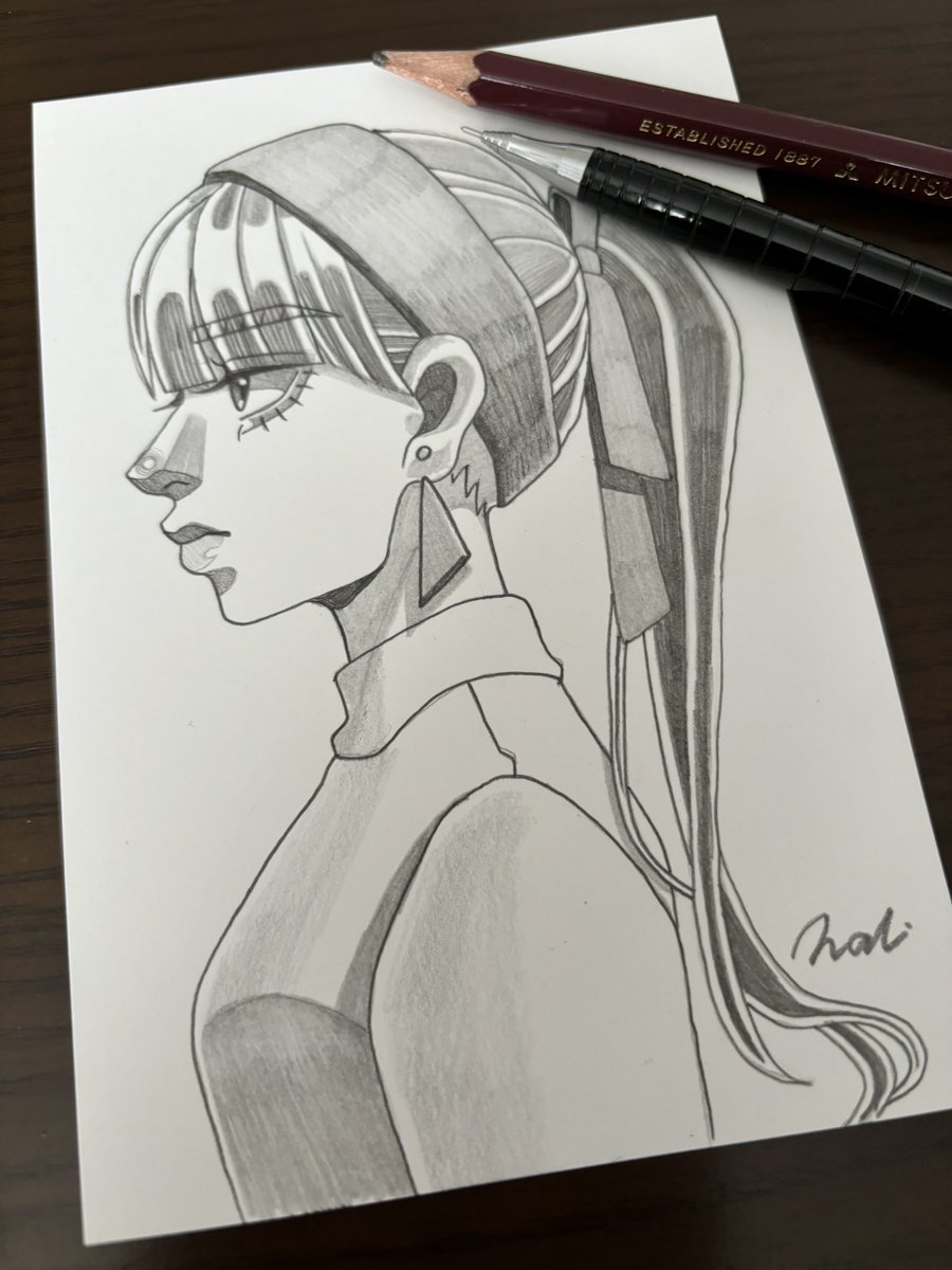#art #illustration #鉛筆画