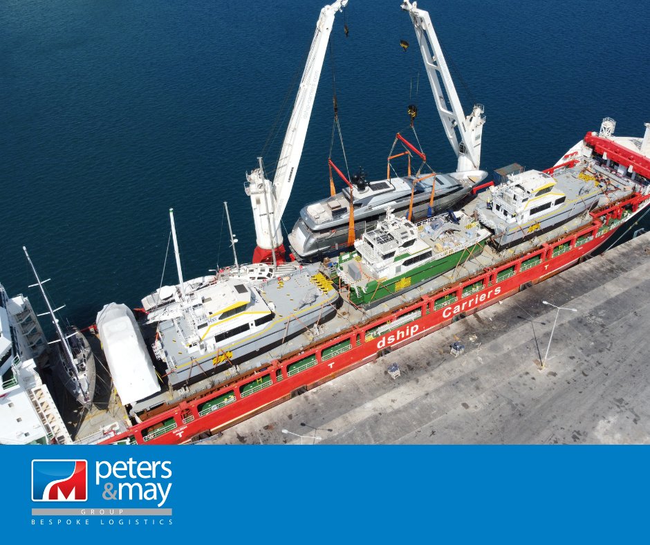 An Impressive Cross-Continental Combination🚢

Multiple vessels, multiple sectors, and multiple teams came together to make this recent shipment a success. 

Read more about it here👉 commercialmarinetransport.com/project/hst-ct… 

#HeavyLiftLogistics #YachtShipping #GlobalTransport #PetersAndMay