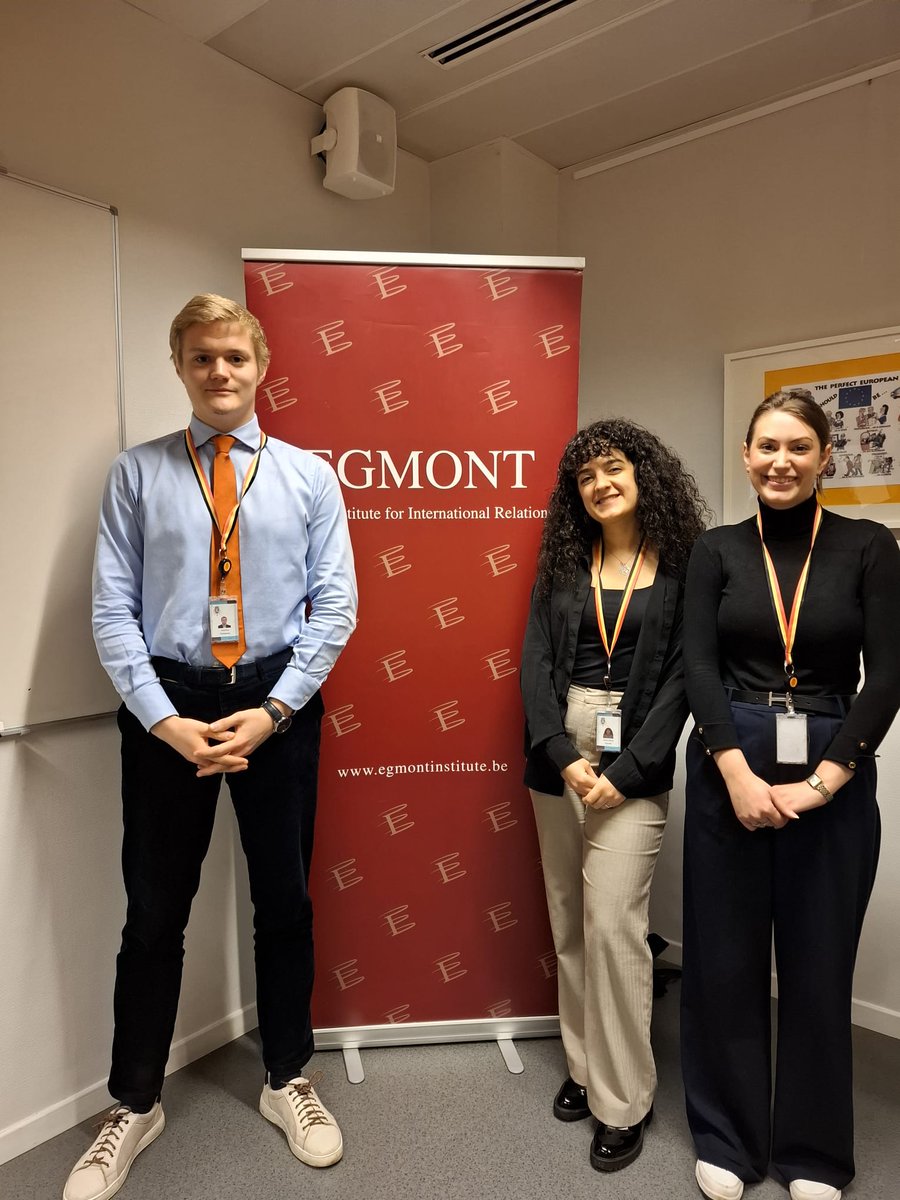 Egmont Training Programme (@egmonttraining) on Twitter photo Today, we bid farewell to the 3 Trainee Project Assistants who worked with <a href="/EgmontTraining/">Egmont Training Programme</a> for the last 5 months : Marรญa, Hรฉloรฏse & Antoine
We thank them for their active involvement w/ the many trainings, events and projects carried out & wish them all the best in the future๐ Today, we bid farewell to the 3 Trainee Project Assistants who worked with <a href="/EgmontTraining/">Egmont Training Programme</a> for the last 5 months : Marรญa, Hรฉloรฏse & Antoine
We thank them for their active involvement w/ the many trainings, events and projects carried out & wish them all the best in the future๐