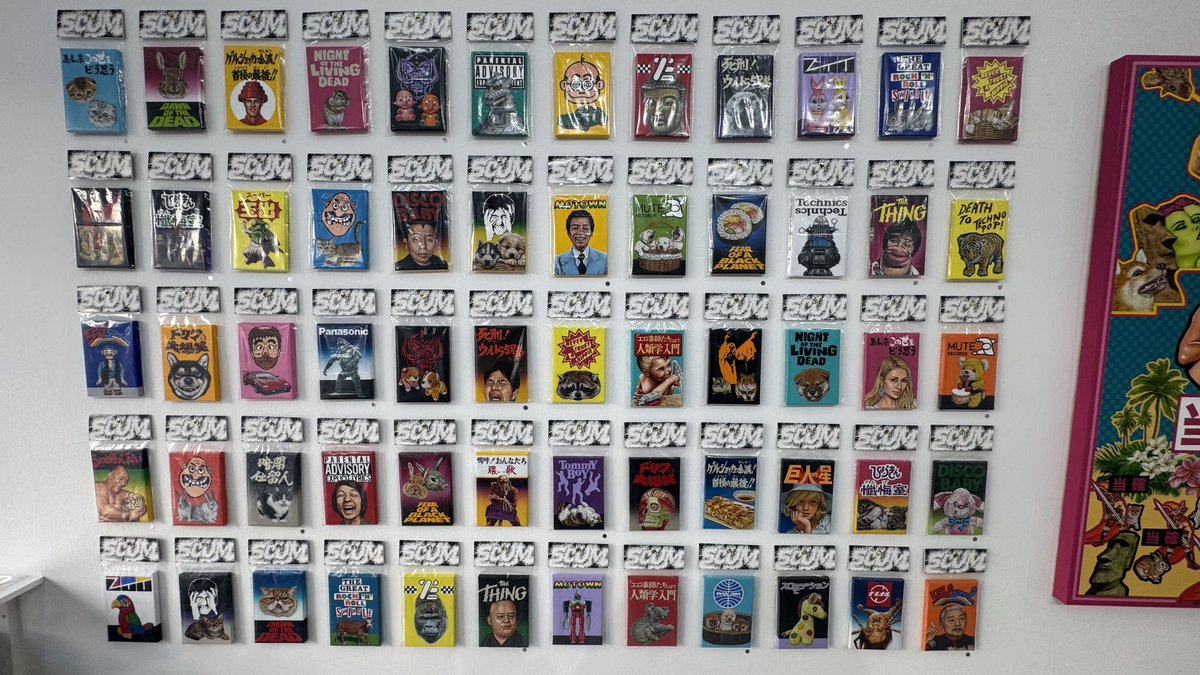 anaba_jyunin's tweet image. 用事が昼に終わったのでこれ幸いと田端 #WISHLESS 濱口健氏の個展へ。肉筆のパワーをビシビシ感じて超楽しかった。表現するってサイコーだ！