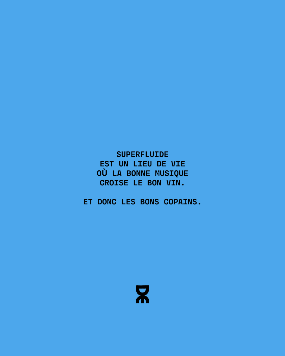 Proposition de logo-typographique à la main pour Superfluide, un lieu de vie où l’on retrouve de la bonne musique et du bon vin à Bordeaux 🤟 — archives ©2023