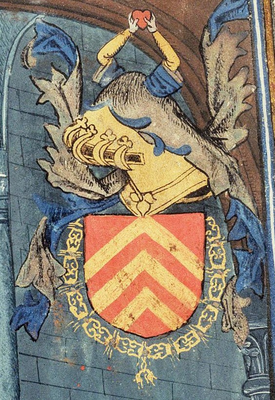 Pour rebondir sur la publication de <a href="/PropylaeumAnt/">Propylaeum</a> voici les #armoiries de quelques chevaliers extraites des "Statuts, Ordonnances et Armorial de l’Ordre de la Toison d’Or" conservés à <a href="/kbrbe/">KBR</a> #LesArmoiriesDuVendredi #UnescoHeraldry