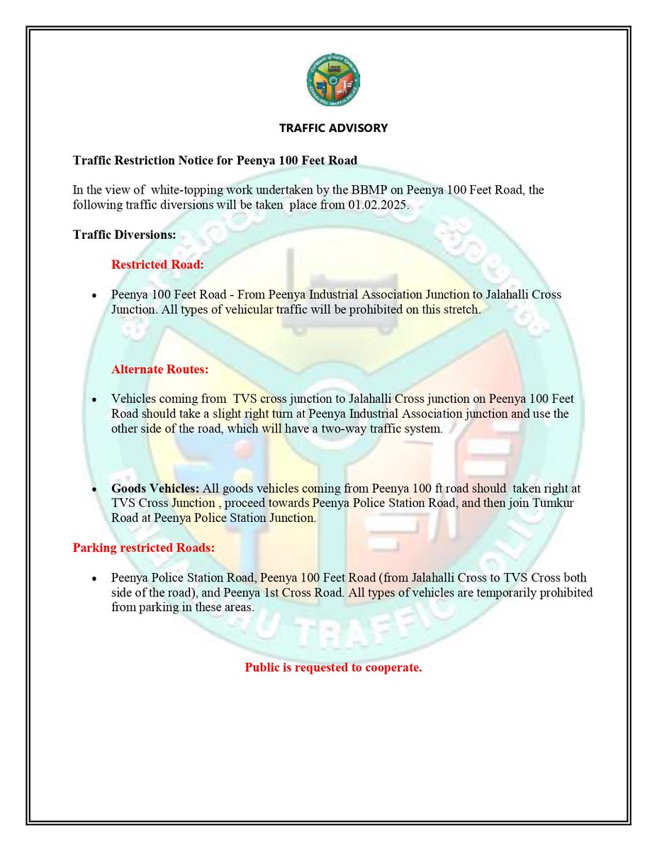 ಬೆಂಗಳೂರು ಸಂಚಾರ ಪೊಲೀಸ್ BengaluruTrafficPolice tweet media