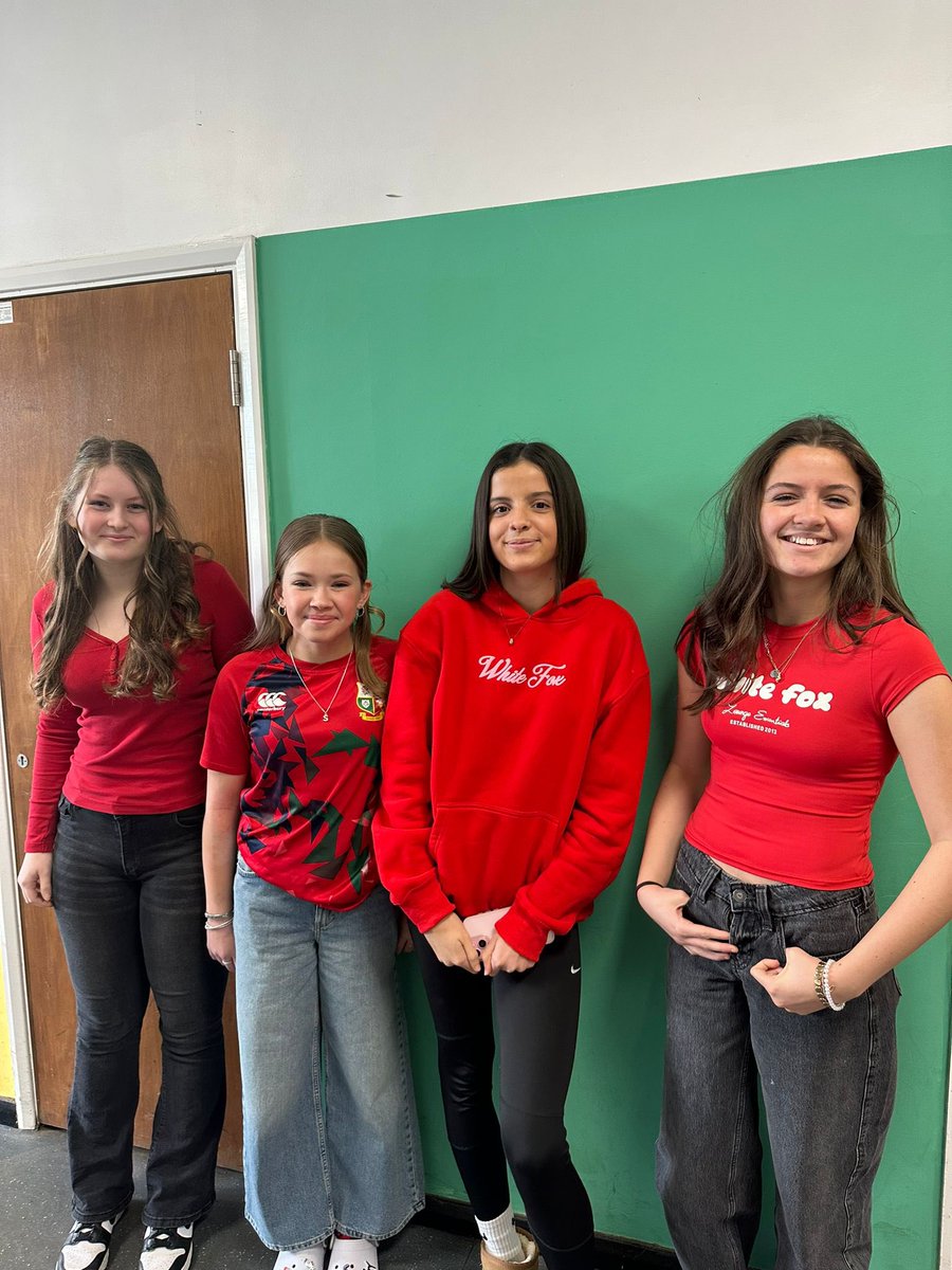 BryntirionComp (@bryntirioncomp) on Twitter photo Wear Red for Velindre 🔴🏴
Pupils and staff have been wearing red today to raise awareness for <a href="/Velindre/">Velindre Cancer Charity</a> charity who support cancer patients and their families across Wales. The day has been a great success with lots of money raised for the charity. Diolch! Wear Red for Velindre 🔴🏴
Pupils and staff have been wearing red today to raise awareness for <a href="/Velindre/">Velindre Cancer Charity</a> charity who support cancer patients and their families across Wales. The day has been a great success with lots of money raised for the charity. Diolch!