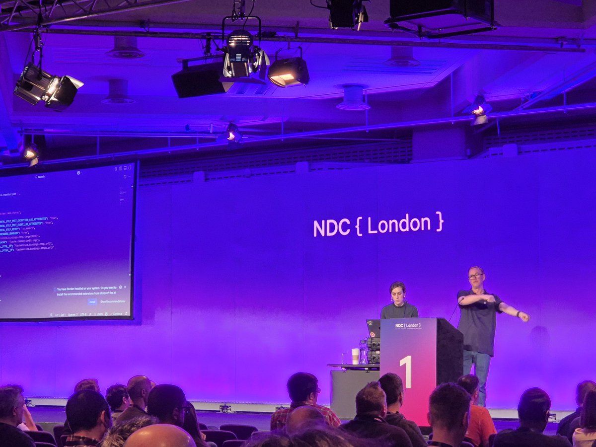Chris Klug (@zerokoll) on Twitter photo Watching <a href="/coolcsh/">Scott Hunter</a> and <a href="/maddymontaquila/">maddy montaquila</a> talking about .NET Aspire at <a href="/NDC_Conferences/">NDC Conferences</a>. One of the most interesting technologies to come out of Redmond for a while in my opinion. Watching <a href="/coolcsh/">Scott Hunter</a> and <a href="/maddymontaquila/">maddy montaquila</a> talking about .NET Aspire at <a href="/NDC_Conferences/">NDC Conferences</a>. One of the most interesting technologies to come out of Redmond for a while in my opinion.